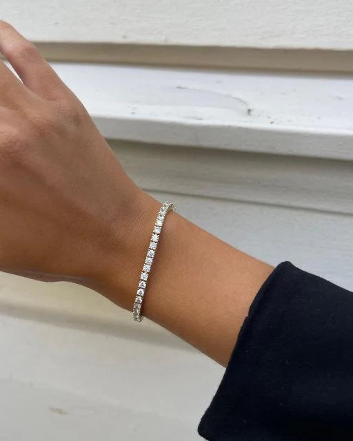 Tennis bracelet (square)