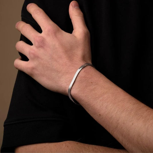 Matching snake bracelets