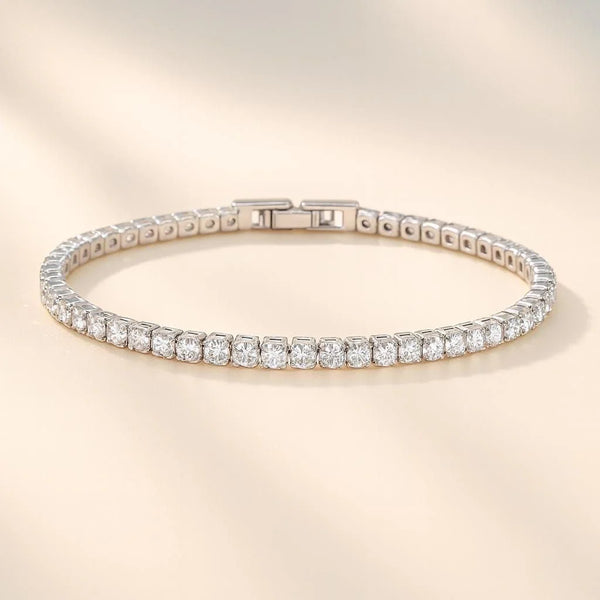 Tennis bracelet (square)
