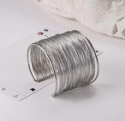 Multi Wire cuff bracelets