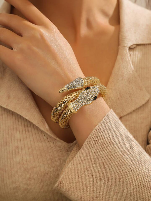 Sparkling snake wrap (Golden)