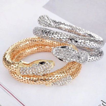 Sparkling snake wrap (Golden)